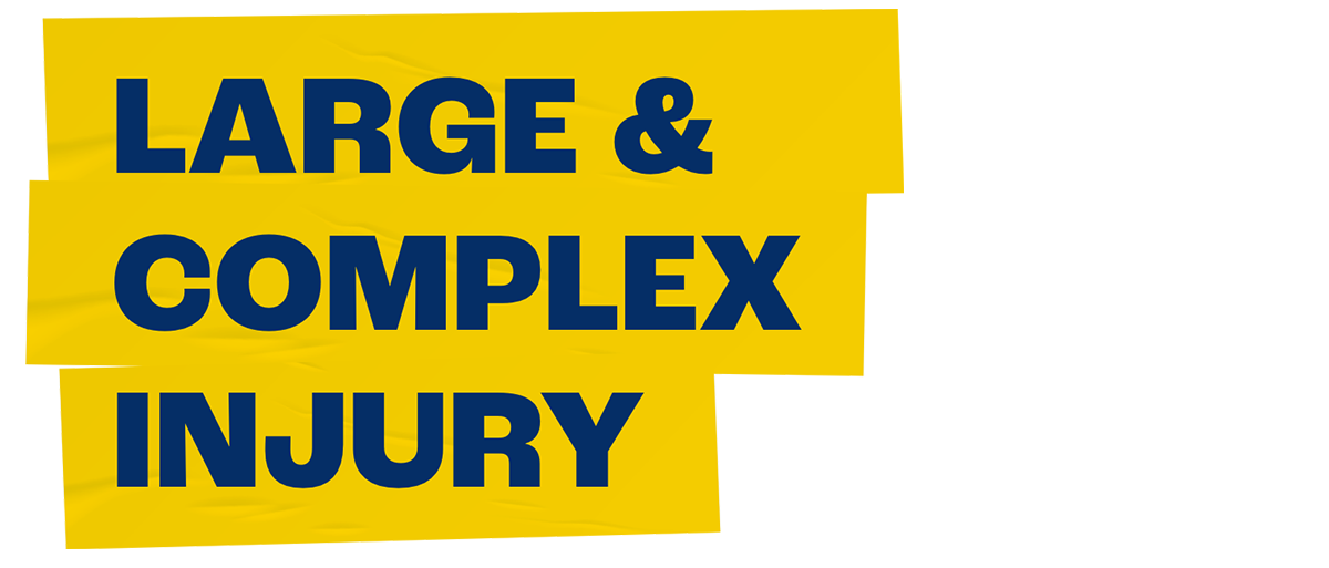 Large & Complex Injury
