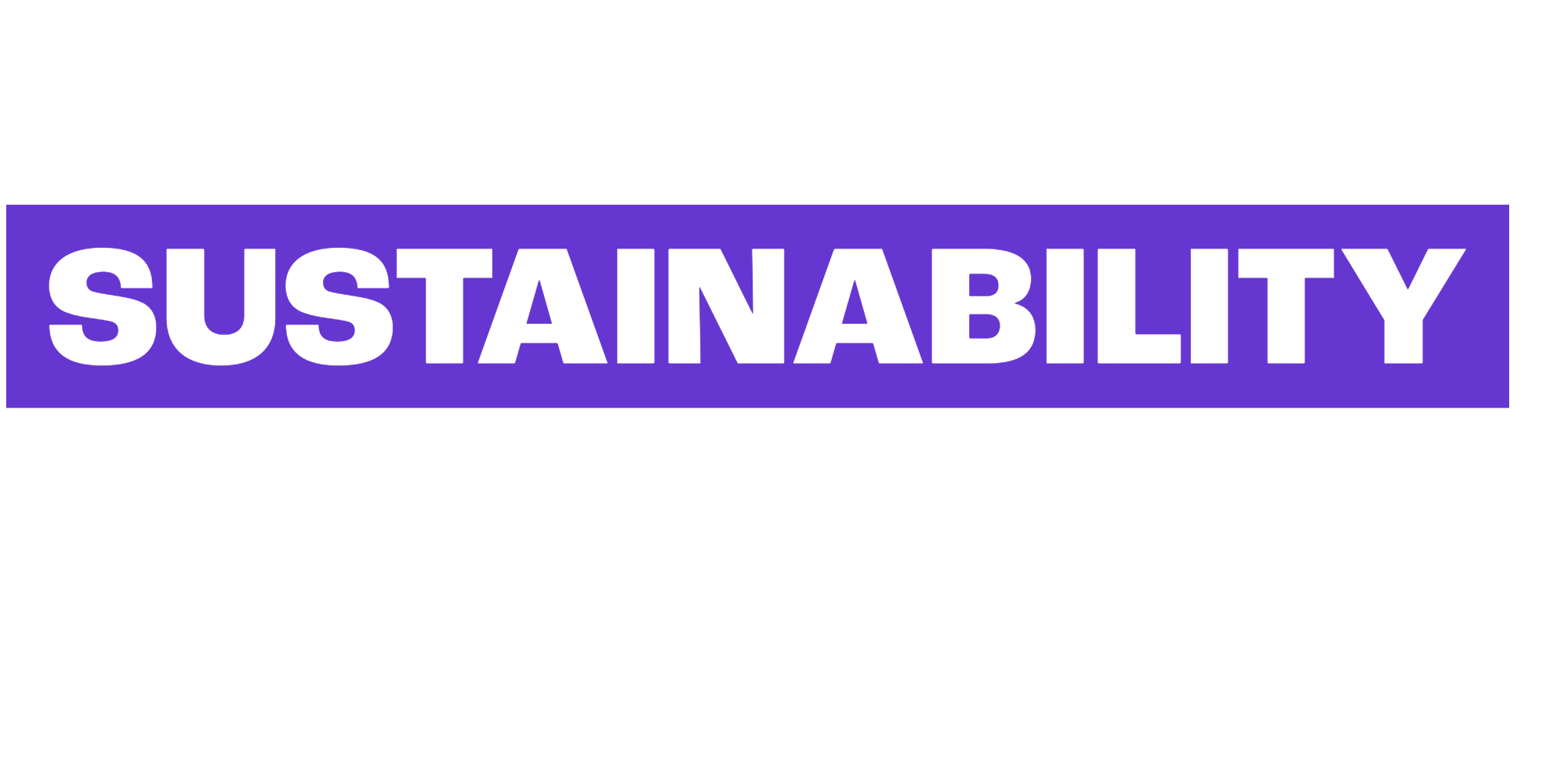 Sustainability